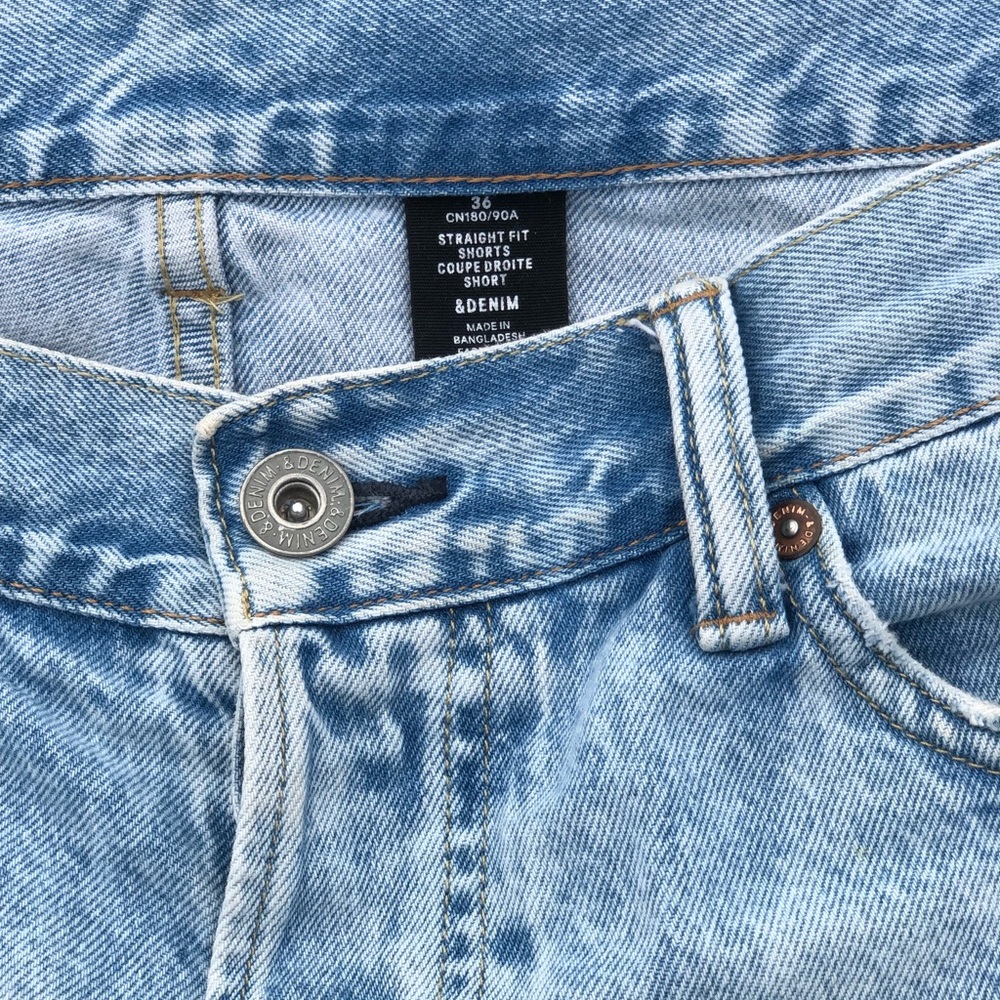Distressed Denim Shorts - Picture 3 of 4